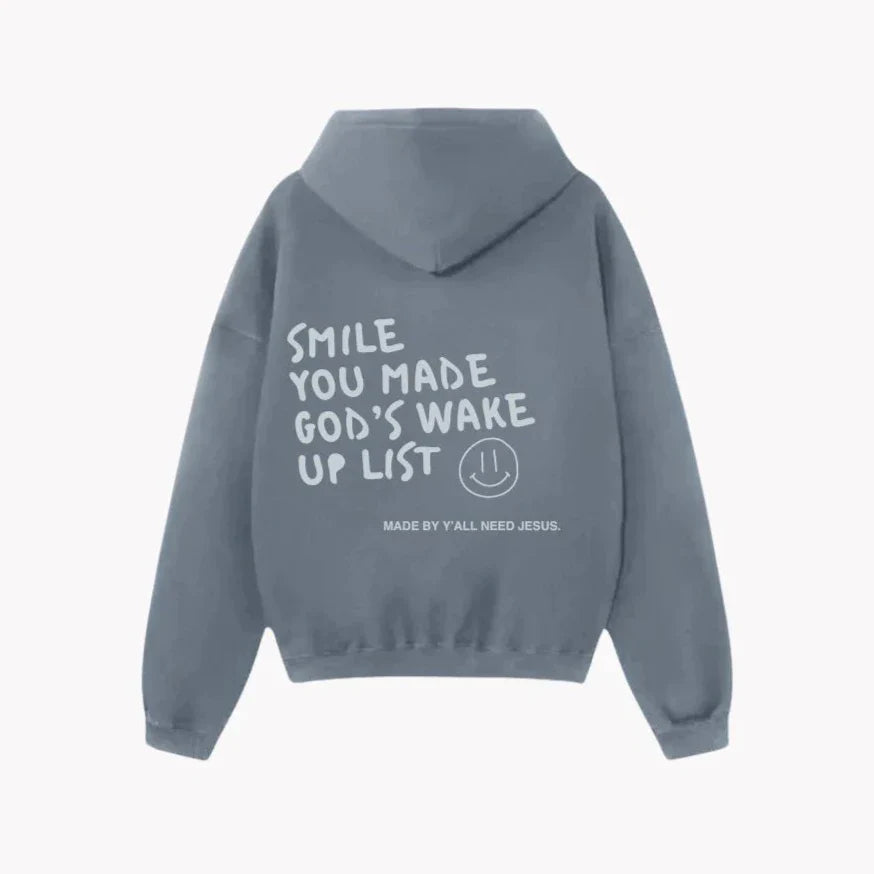 Smile For God Hoodie